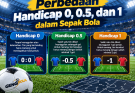 Perbedaan Handicap 0, 0.5, dan 1 dalam Sepak Bola